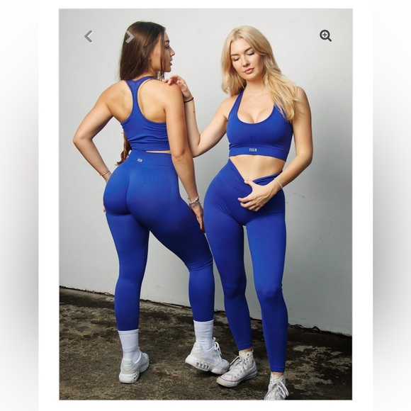 TIER ACTIVEWEAR Zena Seamless Legging - Winter Kissed NWT - Picture 3 of 4